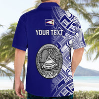 Personalised American Samoa Hawaiian Shirt July 4 Independence Day LT14 - Polynesian Pride