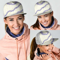 Hawaii Honohono Palaka Motifs Mesh Trucker Cap Hawaiian Orchid Lei LT14 - Polynesian Pride