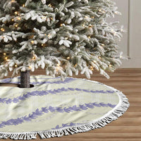 Hawaii Honohono Palaka Motifs Tree Skirt Hawaiian Orchid Lei LT14 - Polynesian Pride