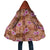 Orange Hawaii Hibiscus With Tropical Flowers Motifs Cloak - Polynesian Pride