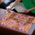 Orange Hawaii Hibiscus With Tropical Flowers Motifs Puzzle - Polynesian Pride