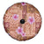 Orange Hawaii Hibiscus With Tropical Flowers Motifs Spare Tire Cover - Polynesian Pride