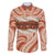 Aloha Hawaii Mikioi Lei Family Matching Tank Maxi Dress and Hawaiian Shirt Beige Tropical Flower Pattern - Polynesian Pride