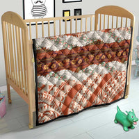 Aloha Hawaii Mikioi Lei Quilt Beige Tropical Flower Pattern - Polynesian Pride