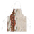 Aloha Hawaii Mikioi Lei Apron Cattail Red Tropical Flower Pattern - Polynesian Pride