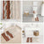 Aloha Hawaii Mikioi Lei Bathroom Set Cattail Red Tropical Flower Pattern - Polynesian Pride