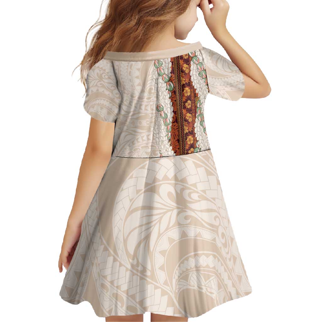 Aloha Hawaii Mikioi Lei Family Matching Off Shoulder Maxi Dress and Hawaiian Shirt Cattail Red Tropical Flower Pattern - Polynesian Pride