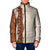 Aloha Hawaii Mikioi Lei Padded Jacket Cattail Red Tropical Flower Pattern - Polynesian Pride