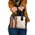 Aloha Hawaii Mikioi Lei Shoulder Handbag Cattail Red Tropical Flower Pattern - Polynesian Pride