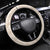 Aloha Hawaii Mikioi Lei Steering Wheel Cover Cattail Red Tropical Flower Pattern - Polynesian Pride