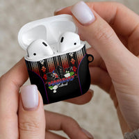 Mabuhay Philippines Festival AirPods Case Filipino Map Sampaguita Igorot Pattern LT14 - Polynesian Pride