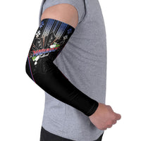 Mabuhay Philippines Festival Arm Sleeves Filipino Map Sampaguita Igorot Pattern LT14 - Polynesian Pride