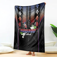 Mabuhay Philippines Festival Blanket Filipino Map Sampaguita Igorot Pattern LT14 - Polynesian Pride