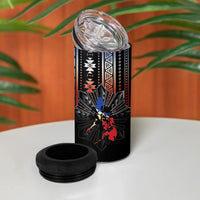 Mabuhay Philippines Festival 4 in 1 Can Cooler Tumbler Filipino Map Sampaguita Igorot Pattern LT14 - Polynesian Pride