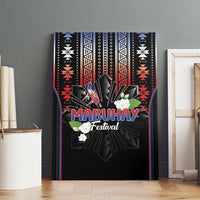 Mabuhay Philippines Festival Canvas Wall Art Filipino Map Sampaguita Igorot Pattern LT14 - Polynesian Pride