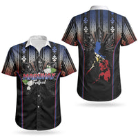 Mabuhay Philippines Festival Couples Matching Mermaid Dress and Hawaiian Shirt Filipino Map Sampaguita Igorot Pattern LT14 - Polynesian Pride