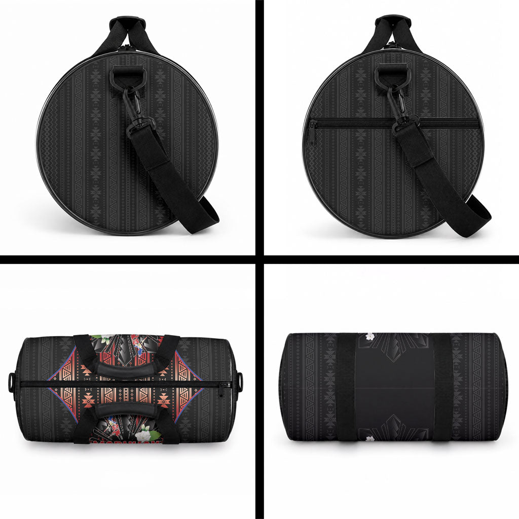 Mabuhay Philippines Festival Duffle Bag Filipino Map Sampaguita Igorot Pattern