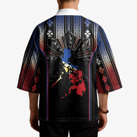 Mabuhay Philippines Festival Kimono Filipino Map Sampaguita Igorot Pattern LT14 - Polynesian Pride