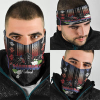Mabuhay Philippines Festival Neck Gaiter Filipino Map Sampaguita Igorot Pattern LT14 - Polynesian Pride