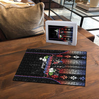 Mabuhay Philippines Festival Puzzle Filipino Map Sampaguita Igorot Pattern LT14 - Polynesian Pride