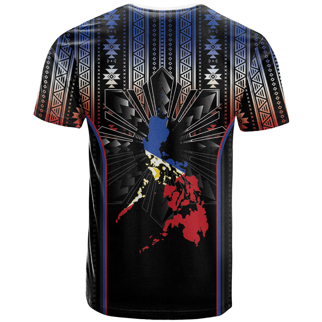 Mabuhay Philippines Festival T Shirt Filipino Map Sampaguita Igorot Pattern LT14 - Polynesian Pride