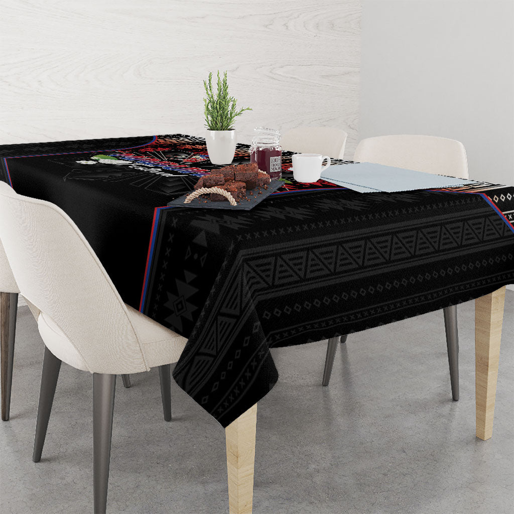 Mabuhay Philippines Festival Tablecloth Filipino Map Sampaguita Igorot Pattern LT14 - Polynesian Pride