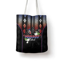 Mabuhay Philippines Festival Tote Bag Filipino Map Sampaguita Igorot Pattern LT14 - Polynesian Pride