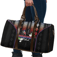 Mabuhay Philippines Festival Travel Bag Filipino Map Sampaguita Igorot Pattern LT14 - Polynesian Pride