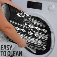 Mabuhay Philippines Festival Bathroom Set Filipino Map Black White Igorot Pattern LT14 - Polynesian Pride