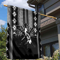 Mabuhay Philippines Festival Garden Flag Filipino Map Black White Igorot Pattern LT14 - Polynesian Pride