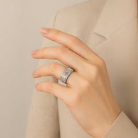 New Zealand Moko Maori Koru Pattern Classic Ring - Polynesian Pride