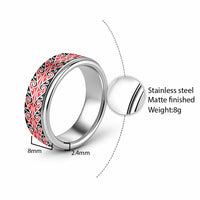 New Zealand Ngaru Kowhaiwhai Motif Classic Ring - Polynesian Pride