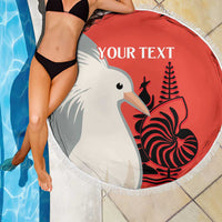 Custom Nouvelle-Caledonie Football Beach Blanket Allez Les Cagous Simple Style