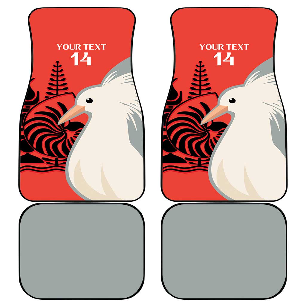 Custom Nouvelle-Caledonie Football Car Mats Allez Les Cagous Simple Style