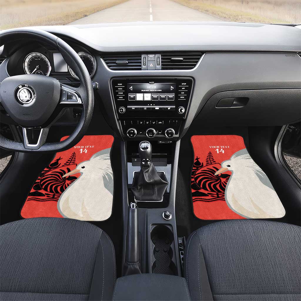 Custom Nouvelle-Caledonie Football Car Mats Allez Les Cagous Simple Style