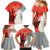 Custom Nouvelle-Caledonie Football Family Matching Mermaid Dress and Hawaiian Shirt Allez Les Cagous Simple Style
