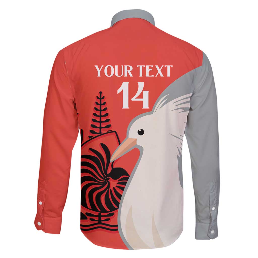 Custom Nouvelle-Caledonie Football Family Matching Mermaid Dress and Hawaiian Shirt Allez Les Cagous Simple Style