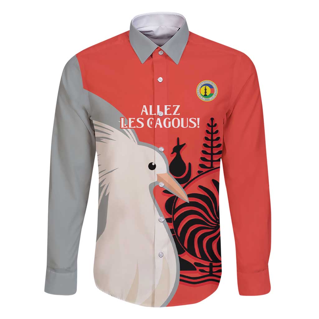 Custom Nouvelle-Caledonie Football Family Matching Short Sleeve Bodycon Dress and Hawaiian Shirt Allez Les Cagous Simple Style