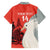 Custom Nouvelle-Caledonie Football Family Matching Tank Maxi Dress and Hawaiian Shirt Allez Les Cagous Simple Style