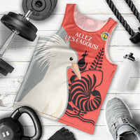 Custom Nouvelle-Caledonie Football Men Tank Top Allez Les Cagous Simple Style