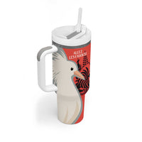 Custom Nouvelle-Caledonie Football Tumbler With Handle Allez Les Cagous Simple Style