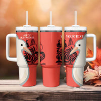 Custom Nouvelle-Caledonie Football Tumbler With Handle Allez Les Cagous Simple Style