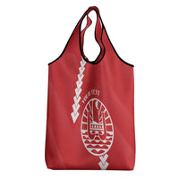 Custom Tahiti Football Grocery Bag Go Toa Aito