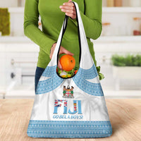 Fiji Tapa Football Grocery Bag Go Bula Boy!