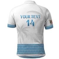 Custom Fiji Tapa Football Polo Shirt Go Bula Boy!