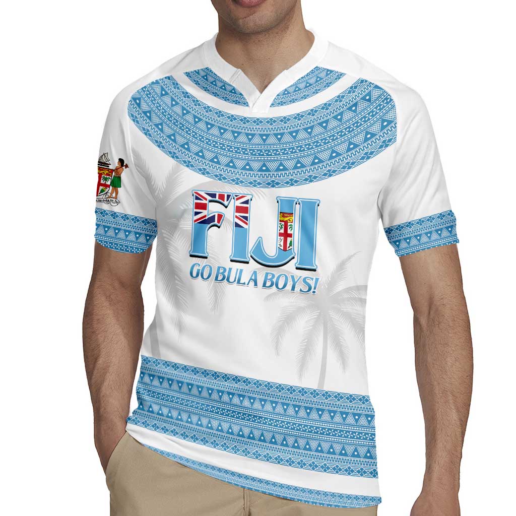 Custom Fiji Tapa Football Rugby Jersey Go Bula Boy!