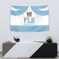 Custom Fiji Tapa Football Tapestry Go Bula Boy!