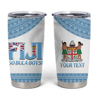Custom Fiji Tapa Football Tumbler Cup Go Bula Boy!