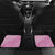 Custom New Zealand Silver Fern Rugby 2025 Car Mats All Black Aotearoa Maori Pink