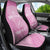 Custom New Zealand Silver Fern Rugby 2025 Car Seat Cover All Black Aotearoa Maori Pink